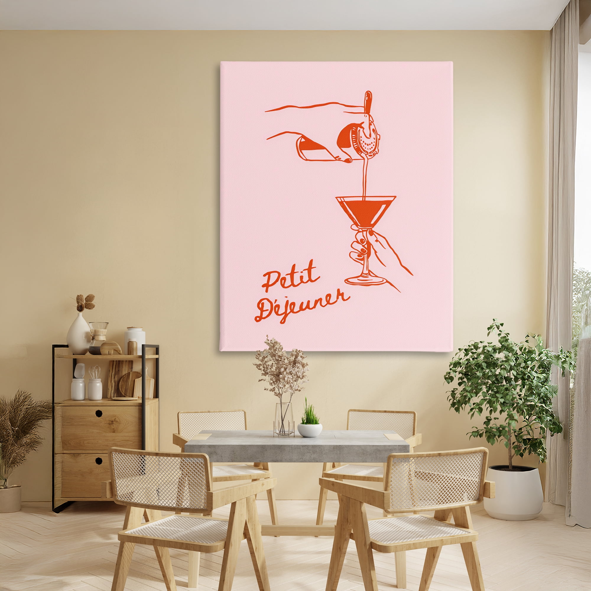 Stupell Industries Pouring Brunch Cocktail Canvas Wall Art, design by The Prints Vibe