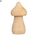 thumbnail image 2 of Hadanceo Wooden Mushroom DIY Unfinished Mini Kids Toy Mushroom Ornament for Home, 2 of 8