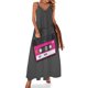 thumbnail image 1 of Nuevo vestido sin mangas con cinta, vestido de fiesta, traje de verano para mujer, 1 of 7