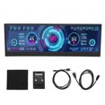 thumbnail image 2 of PC Temp , 14 Inch IPS Adjustable Brightness Dual Speaker Eye  CPU Temperature  1920x550  for Laptop, 2 of 8