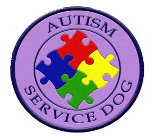 autism service dog vest