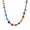 Multicolor, variant on Handmade Natural Stone Hematite Magnet Therapy Irregular Beads Necklace 23.6"-Blue