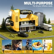 Tire Inflator for DEWALT 20V MAX Battery, Portable Air Compressor Auto Tire Pump(Tool Only, NO Battery)