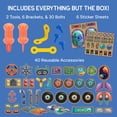 thumbnail image 4 of Educational Insights Boxineers Cardboard Vehicles, Craft Set for Kids Ages 5 and up, 4 of 7