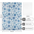 thumbnail image 2 of 2 Pcs Funny Kitchen Towels,Blue Christmas Snowflake Pattern Microfiber Dish Towels,Kitchen Tea Towels,Kitchen Towel Set (18" X 26"), 2 of 7