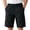 Black, variant on Kids Boys Girls Elastic Waistband Cargo Shorts Pull on Jogger School Stretch Chino Twill Shorts with Boy Shorts Kids Flute Shorts Youth Flag Football Shorts Shorts for Basketball Girls