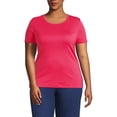 thumbnail image 3 of Lands' End Women's Plus Size Cotton Rib T-shirt, 3 of 3