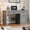 Grey, variant on Vabches Farmhouse Wood 47" Executive Desk, Home Office Computer Desk with Charging Station and File Drawer