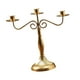thumbnail image 5 of Candelabro de varios brazos, candelabro cónico, adorno para cocina club Oro con 3 brazos, 5 of 9