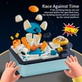 thumbnail image 4 of Timing Catapult Puzzle Assembly, 3D Construction Game With Countdown Challenge, Tabletop Toy For Stem Activity Ages 6+, 4 of 8
