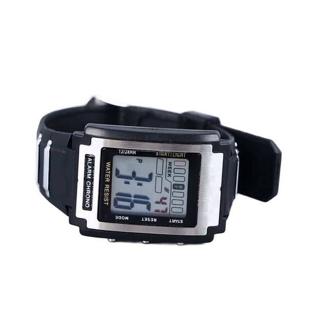Relojes digitales pantalla luminosa tacto exquisito reloj electrónico deportivo resistente al agua antioxidante para mujeres para negocios Anggrek Otros