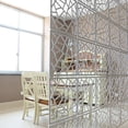 thumbnail image 5 of Custom Decorative Screen Divider system for walls, Dividing room, Office,Hanging room divider,Artist desingn,Room partition 15.7x15.7in(H-14) 12pc, 5 of 10