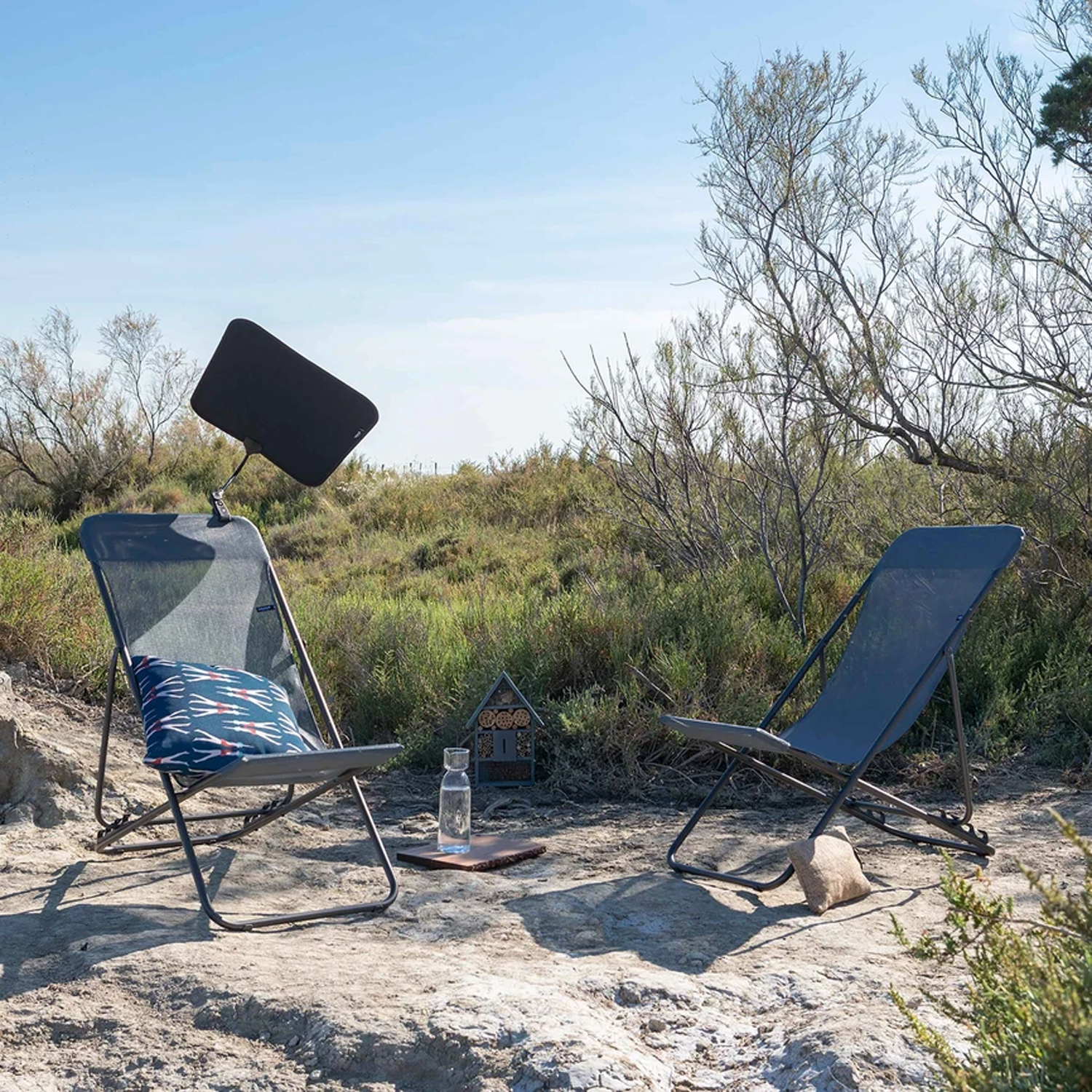 Lafuma Outdoor Zero Gravity Camping Chair Sun Shade Attachment Accessory, Noir - image 5 of 5