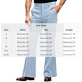 thumbnail image 3 of MOONDU Men's Flare Dress Pants Bell Bottom Slim Fit Retro 70s Business Casual with Pockets Stretch Trousers, 3 of 7