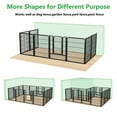 thumbnail image 4 of Txh001 Dog Playpen Outdoor,32 Panels 32inch Metal Dog Fence with Doors for Large/Medium/Small Dogs Pet Puppy Playpen Exercise Pen for RV, Camping, Yard, 4 of 7