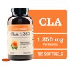 NatureWise CLA 1250 - CLA Supplement, Non-Stimulating non-GMO - 180 Softgels[60-DaySupply]