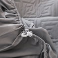 thumbnail image 7 of FEOLGEHLY Waterproof Twin XL Fitted Sheet, All Season Thickened Cotton Mattress Protector, Elastic Edge Non Slip Breathable Stain Resistant Skin Friendly No Fade Quick-drying, 70x78.74 in (Gray), 7 of 7