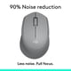 thumbnail image 2 of Ratón inalámbrico Logitech M330 SILENT con receptor USB de 2,4 GHz, color gris, 2 of 8