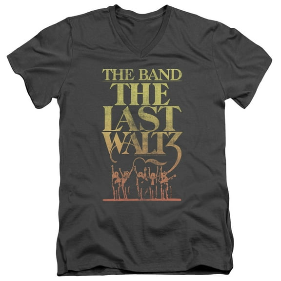 The Band - The Last Waltz - Slim Fit V Neck Shirt - Large