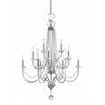 thumbnail image 1 of Z-Lite Serenade 15 Light Crystal Chandelier in Chrome, 1 of 1
