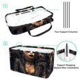 thumbnail image 4 of Dark Punk Large Foldable Oxford Cloth Laundry Basket Beach Bag Shopping Basket Grocery Bags, 4 of 7