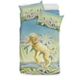 thumbnail image 1 of Sheep On Edelweiss Flower Bedding Set, 1 of 2