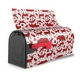 thumbnail image 3 of Yiaed red plaid Moose Bunny bear Print Mailbox Covers, Magnetic Mailbox Cover, Mail Box Covers for Garden Outdoor Decor Box Covers-21x18 in, 3 of 8