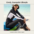 thumbnail image 4 of Abbraccia Rash guard mujer, manga larga, protección solar, surf, 4 of 6