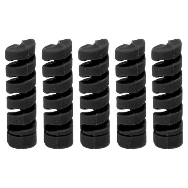 Funda protectora para cuadro de bicicleta, CANSUCC, 5 unidades, envoltura de goma para cuadro de bicicleta, funda para cable de bicicleta en espiral, protector de tubo para línea de freno de bicicleta, el mejor en su clase Jadeshay A