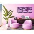 thumbnail image 5 of Purple Pictures Wall-Decor - Inspirational Canvas Wall Art For Office - Motivational Gifts For Women Ready To Hang Size 12" x 16" x 3 Pieces, 5 of 6