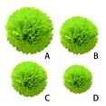 thumbnail image 2 of 1pcs Set 7.8inch Green Paper Paper Flowers Decorations Pom Pom Paper For Birthday Party Flower Balls Paper Pom Pom Paper Balls 1pcs Set 7.8inch Green Paper Paper Flowers Decorations For Birthday Part, 2 of 9