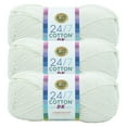thumbnail image 1 of Lion Brand 24/7 Cotton® DK Yarn #3 Light/DK weight 100g/273m 3-Pack, 1 of 9