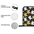 thumbnail image 4 of Cauagu Lilies Flowers Print Oven Mitts and Pot Holders 4 pcs Set,Extra Thicken Long Kitchen Oven Glove Potholders BBQ Gloves-Oven Mitts and Pot Holders(11 Inch), 4 of 6