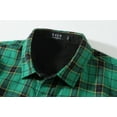 thumbnail image 3 of SSLR Flannel Shirt for Men Long Sleeve Button Down Shirt Plaid Casual Jacket, 3 of 8