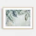 thumbnail image 2 of Calm Tropical Foliage Border Teal - Painting Botanical Tropical Floral Nature Minimalist Pastel Abstract Unframed Wall Art Print 20 x 28 inches, 2 of 7