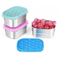 thumbnail image 1 of Recipientes para aperitivos Tanjiae Kids Snack Pro de acero inoxidable, 230 ml, 1 of 8