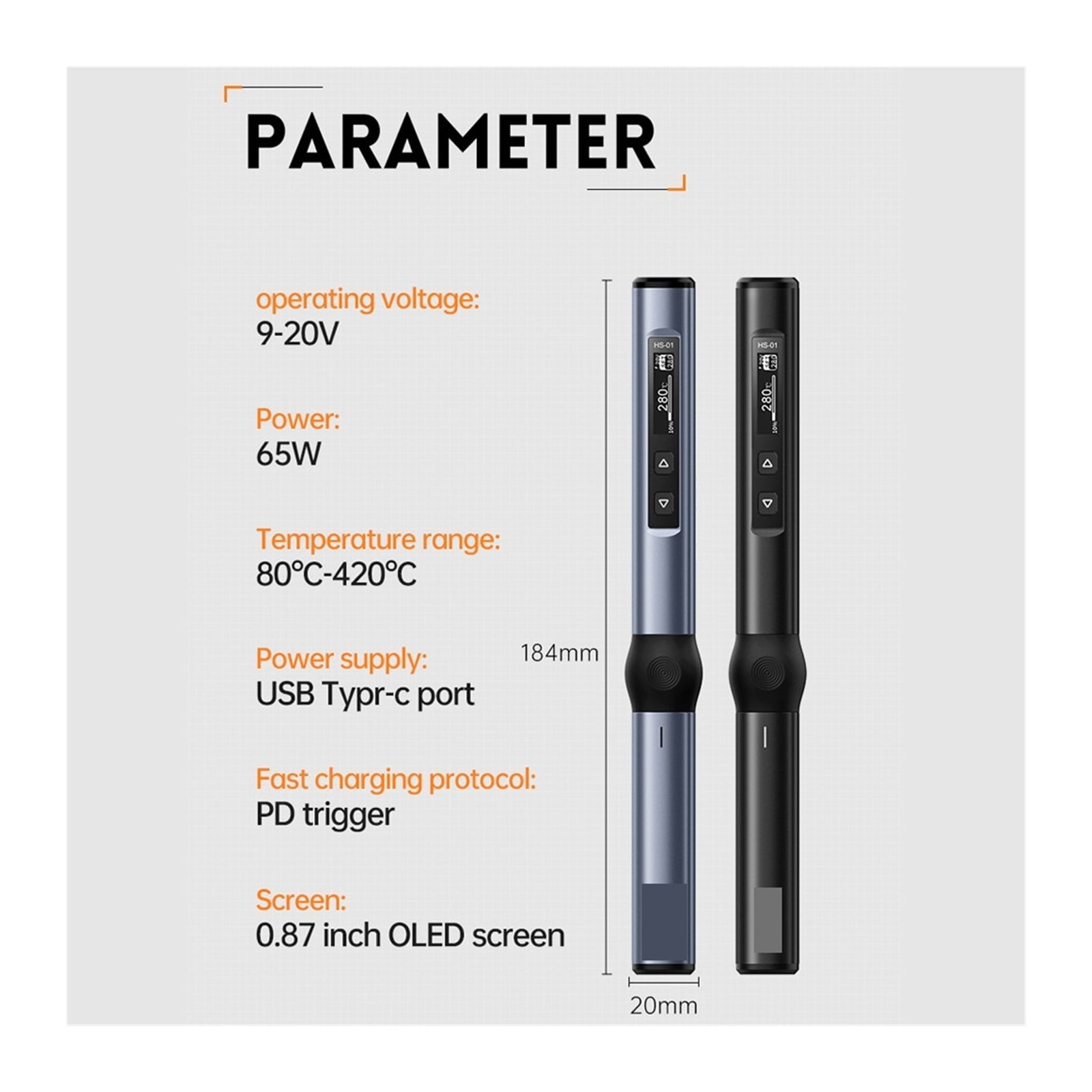 Intelligent Electric Soldering Iron ,Fast Heat Portable Soldering Iron, Station Kit Adjustable Constant Temperature