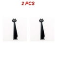 thumbnail image 1 of 1/2/3PCS Cat Shape Ruler Cute Wood Animal Straight Ruler for School Home Stationery Style A 2pcs, 1 of 6