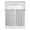 Gray White, variant on Bedroom Curtains 63 Inches length, Gray White Check Window Treatment Curtain Drapes, Vintage Farmhouse Buffalo Plaid Rod Pocket Curtain Panels for Living Room Kitchen, 42"x63", 2 Panels