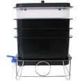 thumbnail image 6 of Worm Farm Composting Bin, 4 Tray Worm Compost Bin- for Recycling Food Waste at Home (4-Tray 20l), 6 of 12