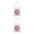 thumbnail image 4 of Ounissouiy Bolsa de lona Bolsa de pintura Bolsa de compras Mano de obra fina Exquisita 003-28*35 2piezas, 4 of 6