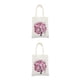 thumbnail image 1 of Matsuzay Bolsa de lona para pintar, bolsa de compras, multicolor, reutilizable, multiusos, accesorios para mujer, bolsas de punto para mujer 003-28*35 2piezas, 1 of 6