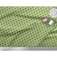 thumbnail image 3 of Soimoi Cotton Duck Fabric Geometric Scale Design,Floral & Ogee Damask Printed Fabric 1 Yard 42 Inch Wide, 3 of 4