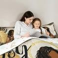 thumbnail image 5 of Homewish Fairy Elf Angel 3-Piece Full Size Comforter Sets for Teens Girls Boys,Dreamy Princess Bedding Comforter Set,Watercolor Graffiti Lightweight Bedding Sets,Ultra Soft Home Decor,Reversible, 5 of 8