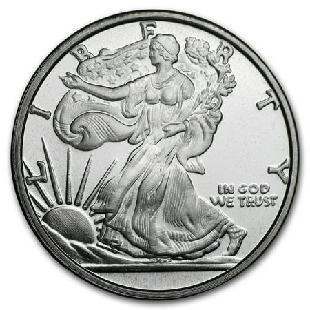1/4 oz Silver Round - Walking Liberty