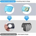 thumbnail image 4 of Wireless Charger, 3 in 1 Wireless Charging Station, Fast Wireless Charger Stand for iPhone 14/13/12/11/Pro/Max/XS/XR/X/8/Plus, for Apple Watch 7/6/5/4/3/2/SE, for AirPods 3/2/Pro, 4 of 13