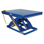 Vestil Manufacturing EHLT-4848-1-43-PSS 48 x 48 in. Electric Hydraulic Partially Stainless Steel Scissor Lift Table, 1000 lbs