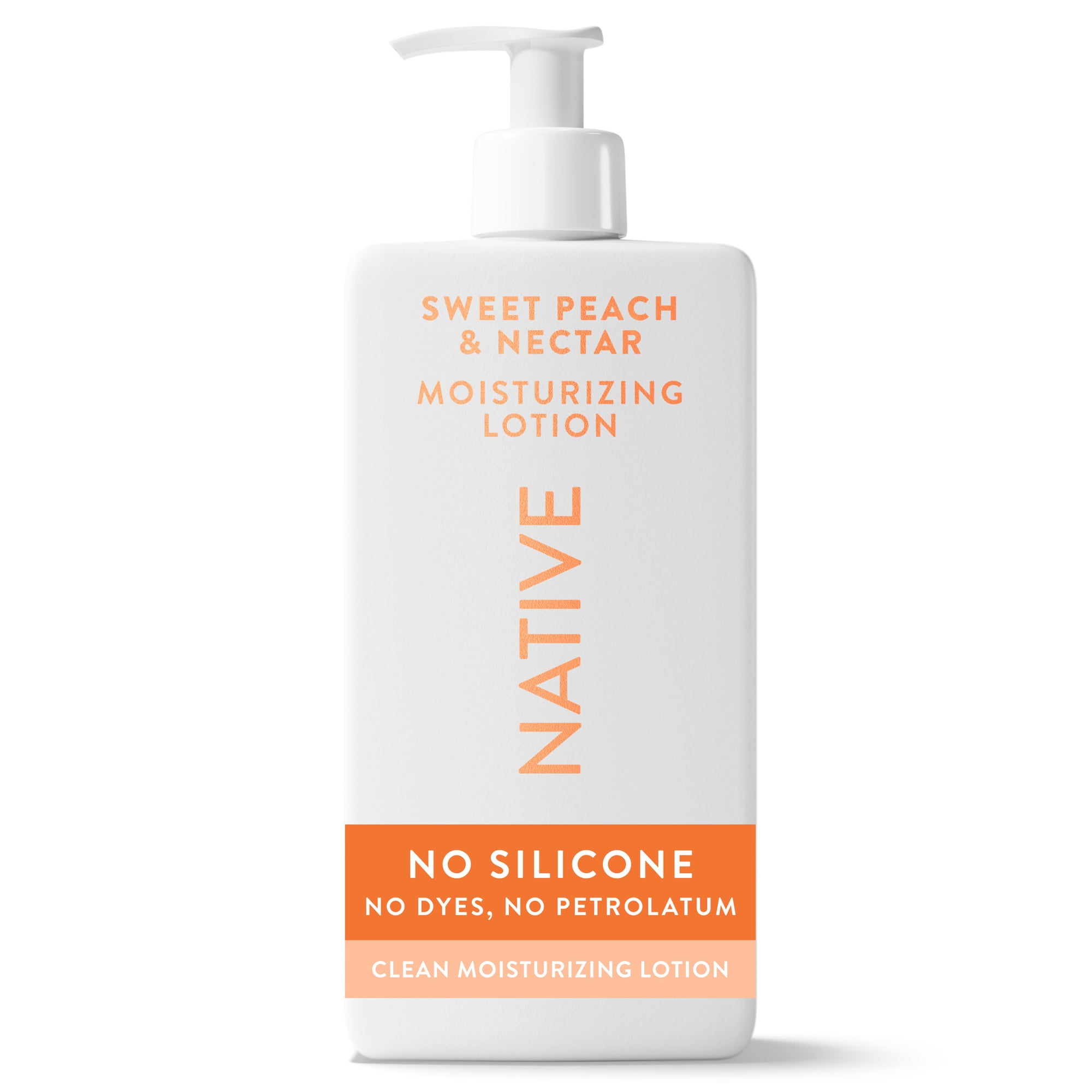 Native Moisturizing Body Lotion, Dermatologist Tested for Sensitive Skin, for Women & Men, Sweet Peach & Nectar, 16.5 fl oz