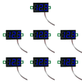 thumbnail image 1 of Pantalla voltaje 2 cables 5 V-40 V medidor LED 0 28 pulgadas () azul, 1 of 4