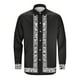 thumbnail image 1 of Camisas De Vestir Para Hombre Camisa de manga larga con estampado digital 3D de manga larga con nuevo patrón de tendencia casual de la calle de moda para hombres Camisa de tamaño (White, XXL), 1 of 7